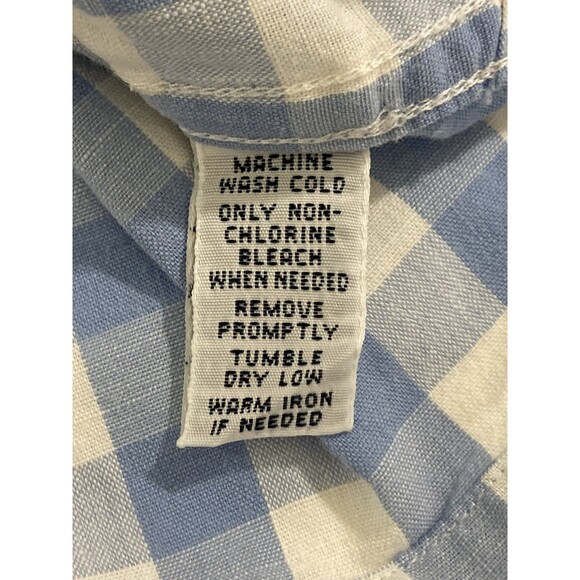 Polo Ralph Lauren Shirt Men’s XXL Blue Plaid Short Sleeve Button Up Casual Prepp - Picture 9 of 11